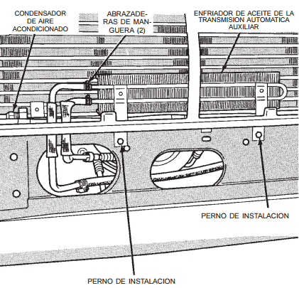 Enfriador de aceite radiador Cherokee