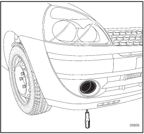 Faros antiniebla platina