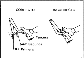 Pedal del freno prueba de hermeticidad Nissan Tsuru